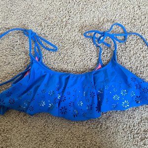 Victoria's Secret PINK Blue Bikini Top